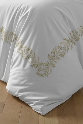 Housse de couette en percale de coton 79 fils/cm² Altea - Blanc