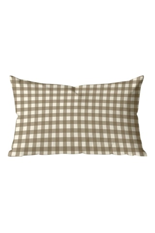 Housse de coussin Aielo - Marron - 30 x 50 cm