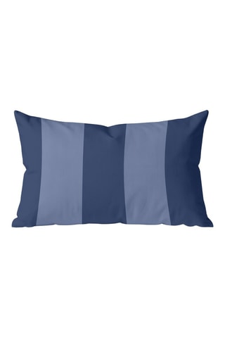 Housse de coussin Romani - Bleu - 30 x 50 cm