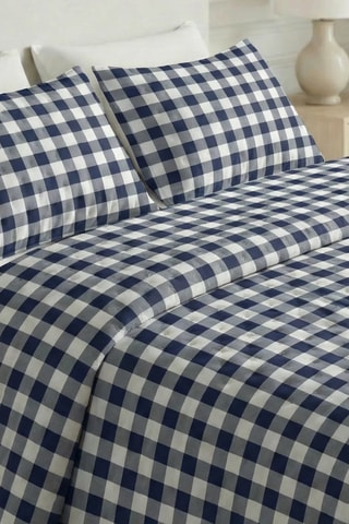 Couvre-lit Chivi - Bleu marine
