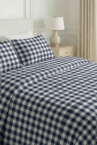 Couvre-lit Chivi - Bleu marine