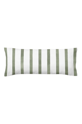 Taie d'oreiller en percale de coton 200 fils/cm² Zanzibar - Vert