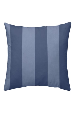 Taie d'oreiller en percale de coton 200 fils/cm² Romani - Bleu
