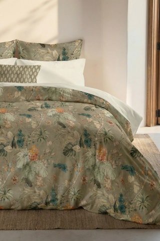 Housse de couette en percale de coton 200 fils/cm² Aspe - Multicolore