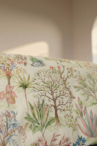 Housse de couette en percale de coton 200 fils/cm² Alcudia - Beige
