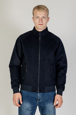 Veste en laine - Bleu marine