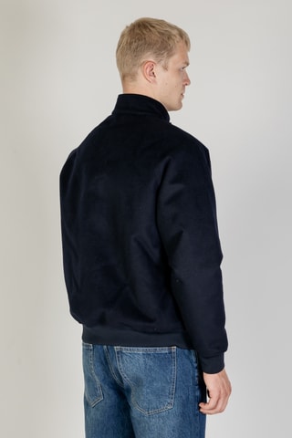 Veste en laine - Bleu marine