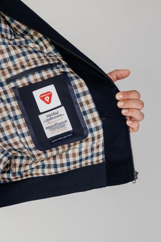 Veste en laine - Bleu marine