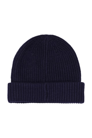 Bonnet en laine - Bleu marine