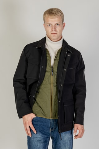 Imperméable 2-en-1 - Noir
