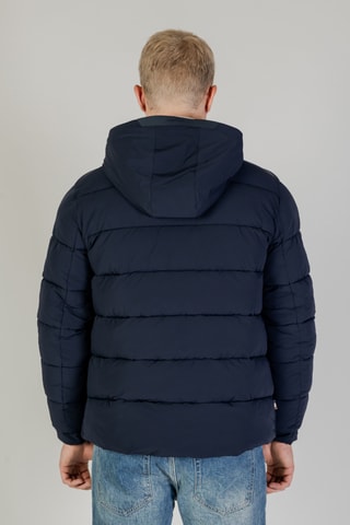 Doudoune à capuche - Bleu marine