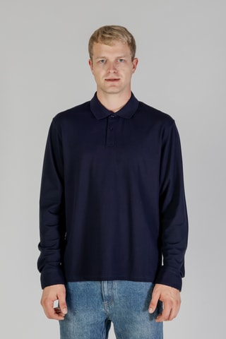 Polo regular - Bleu marine