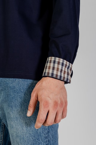 Polo regular - Bleu marine