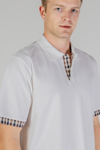 Polo regular - Blanc