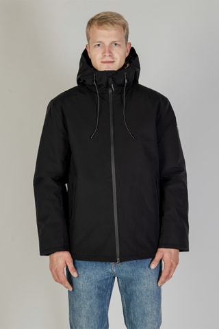 Imperméable à capuche - Noir
