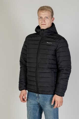 Doudoune à capuche - Noir