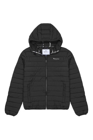 Doudoune à capuche - Noir