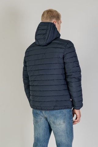 Doudoune à capuche - Bleu marine