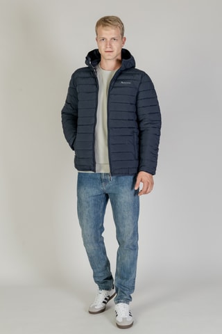 Doudoune à capuche - Bleu marine