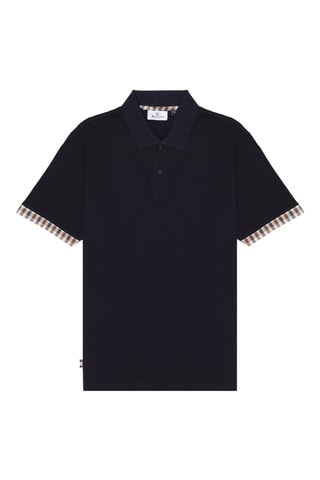 Polo regular - Bleu marine
