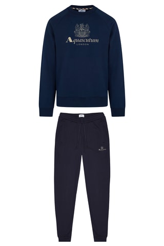 Sweat et pantalon de survêtement - Bleu marine
