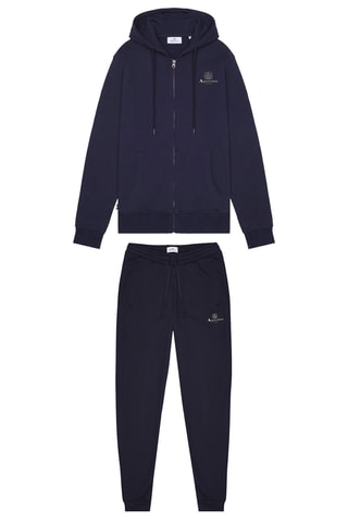 Sweat à capuche et pantalon de survêtement - Bleu marine
