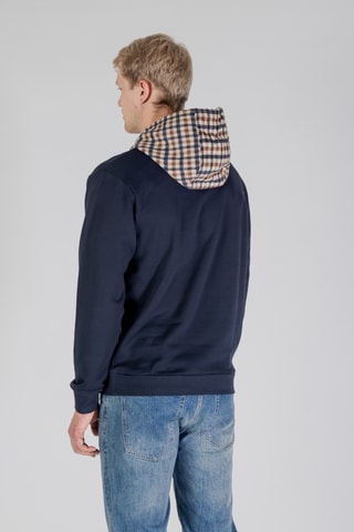Sweat à capuche - Bleu marine