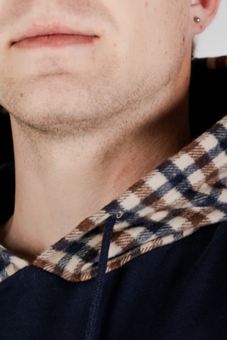 Sweat à capuche - Bleu marine