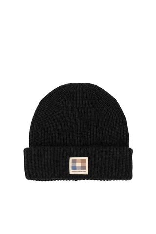 Bonnet en laine - Noir