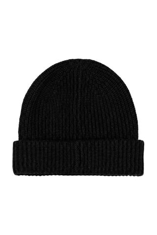 Bonnet en laine - Noir