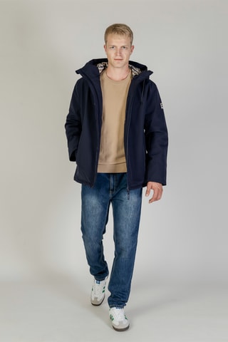 Imperméable à capuche - Bleu marine