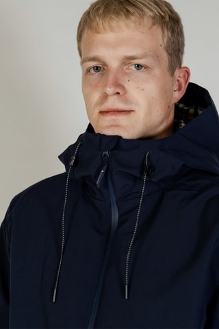 Imperméable à capuche - Bleu marine