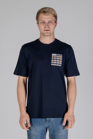 T-shirt regular - Bleu marine