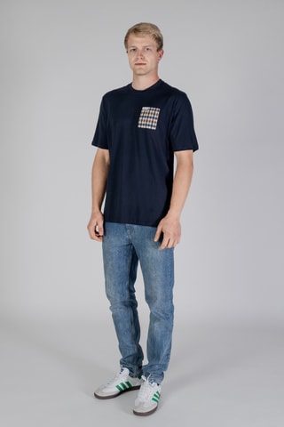 T-shirt regular - Bleu marine