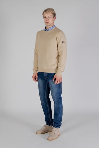 Pull en mérinos - Beige