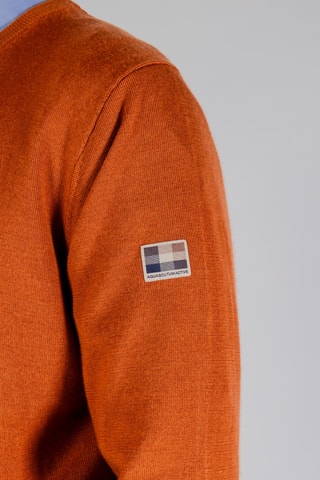 Pull en mérinos - Orange