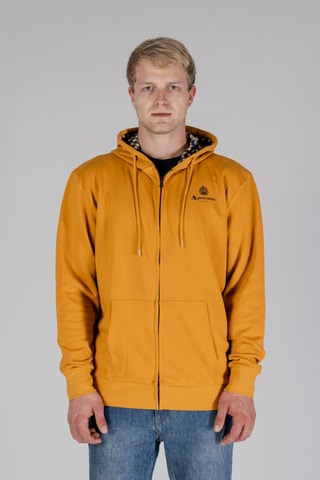 Sweat à capuche - Moutarde