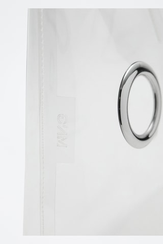 Sac cabas transparent - Blanc