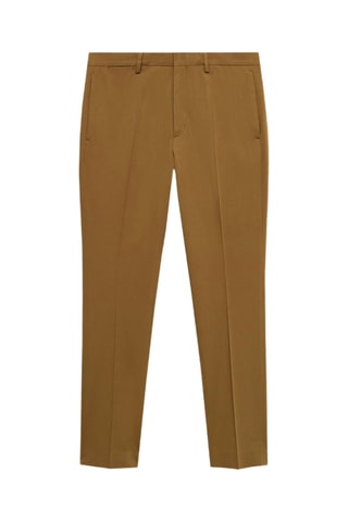 Pantalon costume Parí super slim-fit - Jaune foncé