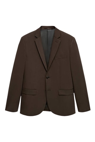 Veste costume París super slim-fit - Marron