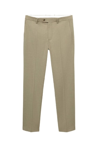 Pantalon costume Milán slim-fit - Vert