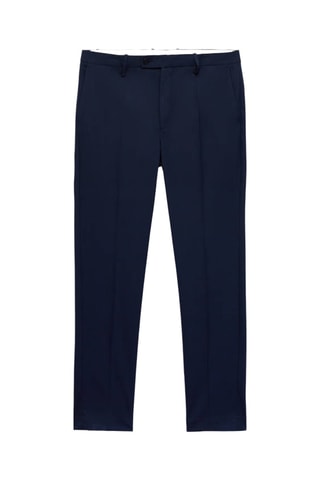 Pantalon costume Milán slim-fit - Bleu marine