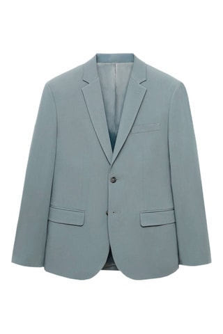 Veste costume París super slim-fit - Vert d'eau