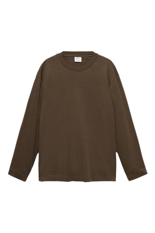 T-shirt manches longues regular-fit - Vert