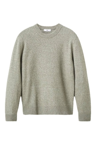 Pull-over laine et alpaga mélangés - Vert clair