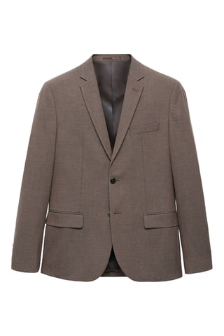 Veste costume París super slim-fit - Marron
