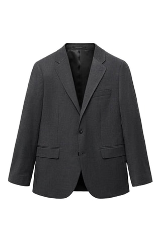 Veste costume Milán slim-fit - Gris foncé