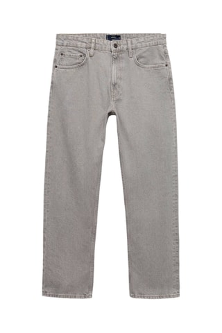 Jean Moby straight-fit - Gris