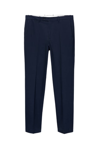 Pantalon costume Monaco slim-fit - Bleu marine