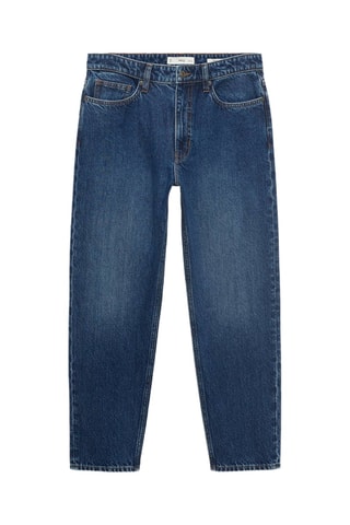 Jean Sammy court coupe carotte - Bleu marine